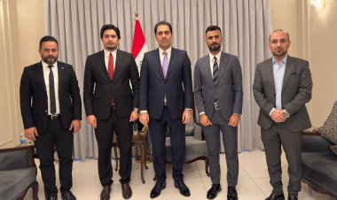 وفد مركز البوصلة للحوار والدراسات يلتقي رئيس مجلس النواب العراقي السيد محسن المندلاوي ويبحث معه سبل التعاون بين المركز  ومعهد التطوير النيابي.