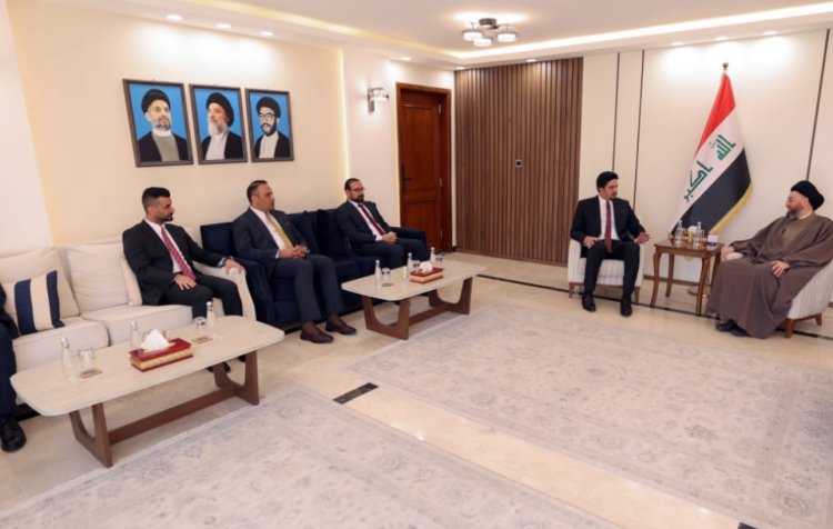 مركز البوصلة للحوار والدراسات يلتقي سماحة السيد عمار الحكيم ويبحث دور مراكز الدراسات في دعم صناعة القرار