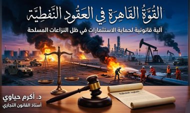 القوة القاهرة في العقود النفطية الية قانونية لحماية الاستثمارات في ظل النزاعات المسلحة